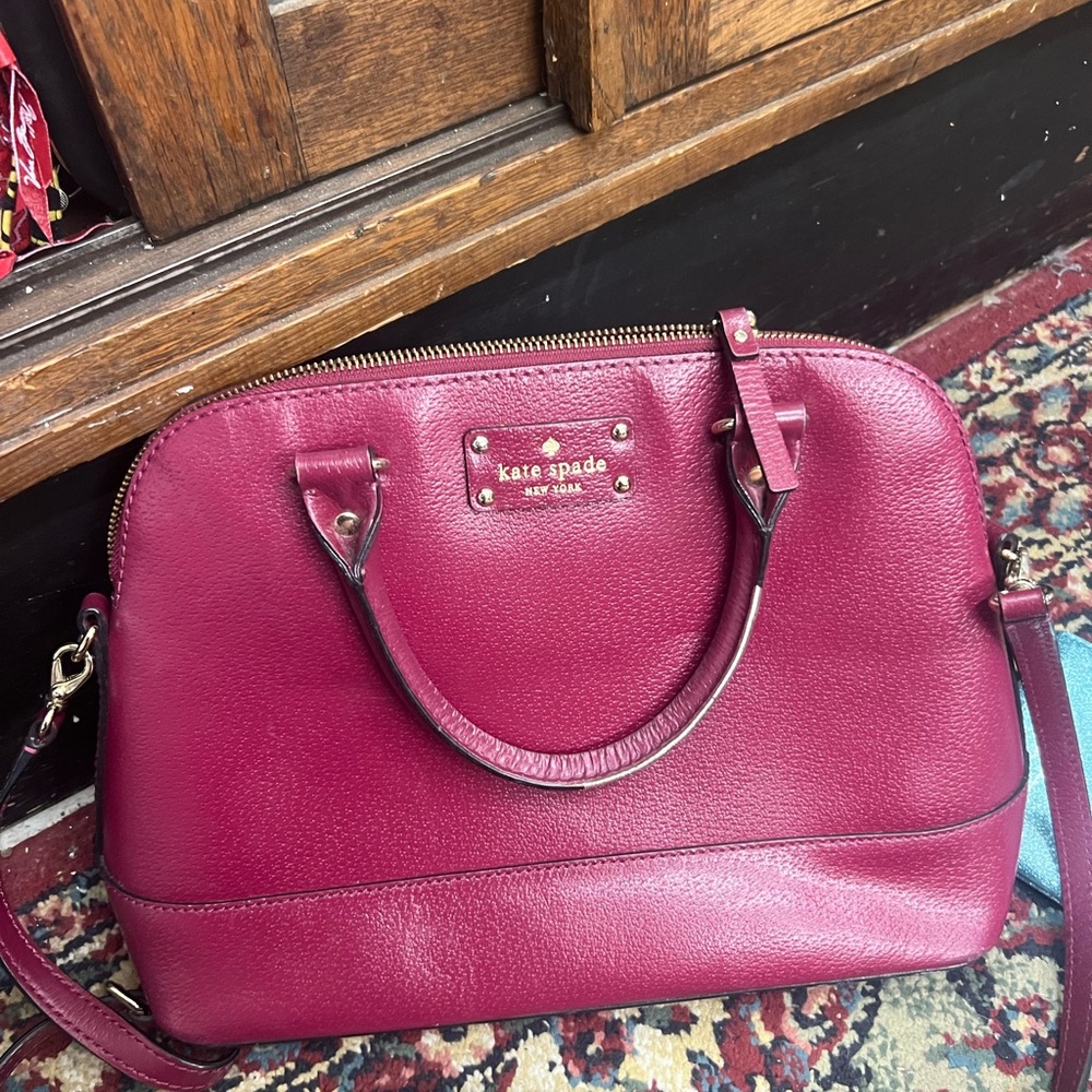 kate spade Women's Pink Leather Bag